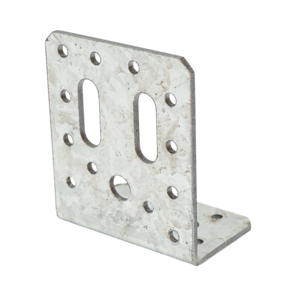 Biella regolabile 90x48x76mm, spessore 3mm, acciaio zincato