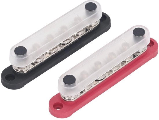 Chiave di accoppiamento in rame M8 150A - Installazione facile - Sicura e affidabile - Adatta per auto e barche - Blocco di connessione per dispositivi di...