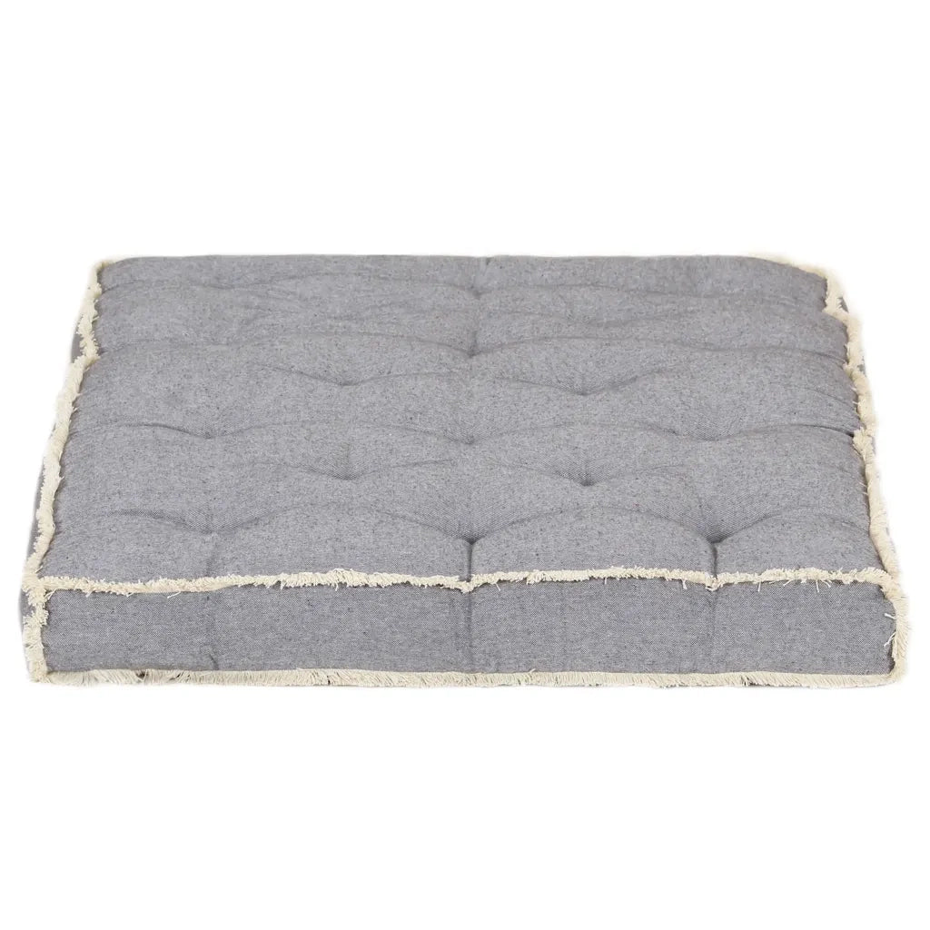 Cuscino per Divano in Pallet Antracite 120x80x10 cm
