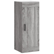 Armadietto a Muro | Mobile a Parete Grigio Sonoma 34,5x34x90 cm Legno Multistrato