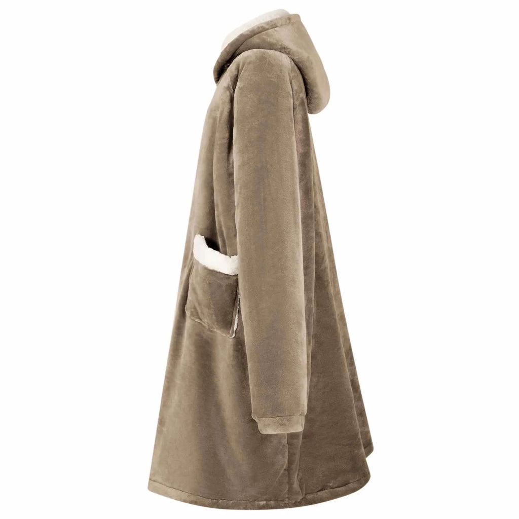 Felpa coperta Cammello L Pile e Flanella CFW6889311