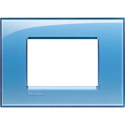 Bticino Living Light placca quadra 3 moduli
