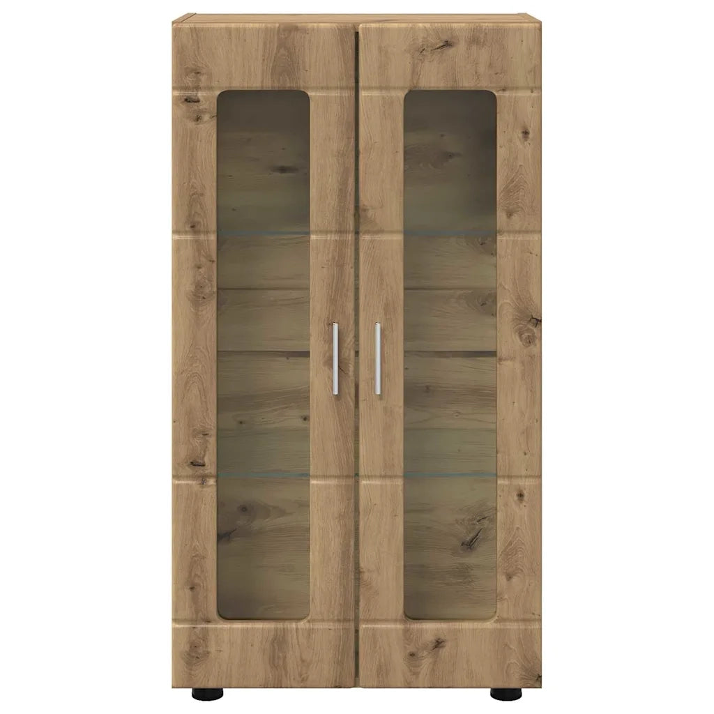Credenza con porta FLORIN Rovere artigianale 55,5 x 29 x 100 cm