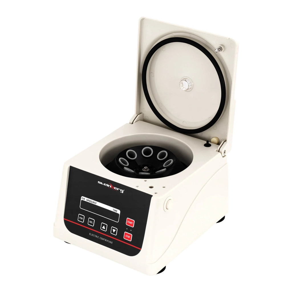 Centrifuga da laboratorio elettrica Minicentrifuga da banco per biologia (100 watt 8 provette da 15 ml 1880 x g FCR 300-4000 giri/min timer da 0 a 99 minuti) 14_0005825