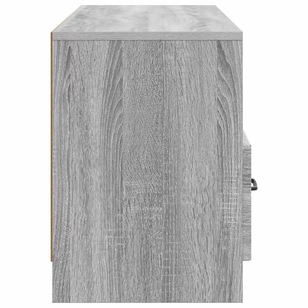 Mobile TV Grigio Sonoma 102 x 34,5 x 47 cm Legno ingegnerizzato 895831