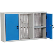 ARMADIO PORTA UTENSILI SMONTATO PROMETAL  VERN GRIGIO/AZZURRO H.MM 600 MM 1000X240