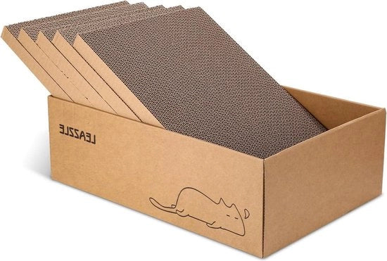 Scatole per ratti con box per ratti - cartone doppio - durevole - 435 x 295 x 14 cm