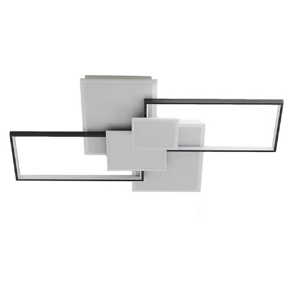 Trade Shop - Lampadario Soffitto Led 83 W Plafoniera Tre Colorazione Moderna Bluetooth C67-3c -