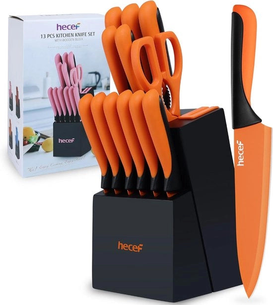 Set di misurazione per cucina - 13 pezzi - Colorato - Acciaio inossidabile