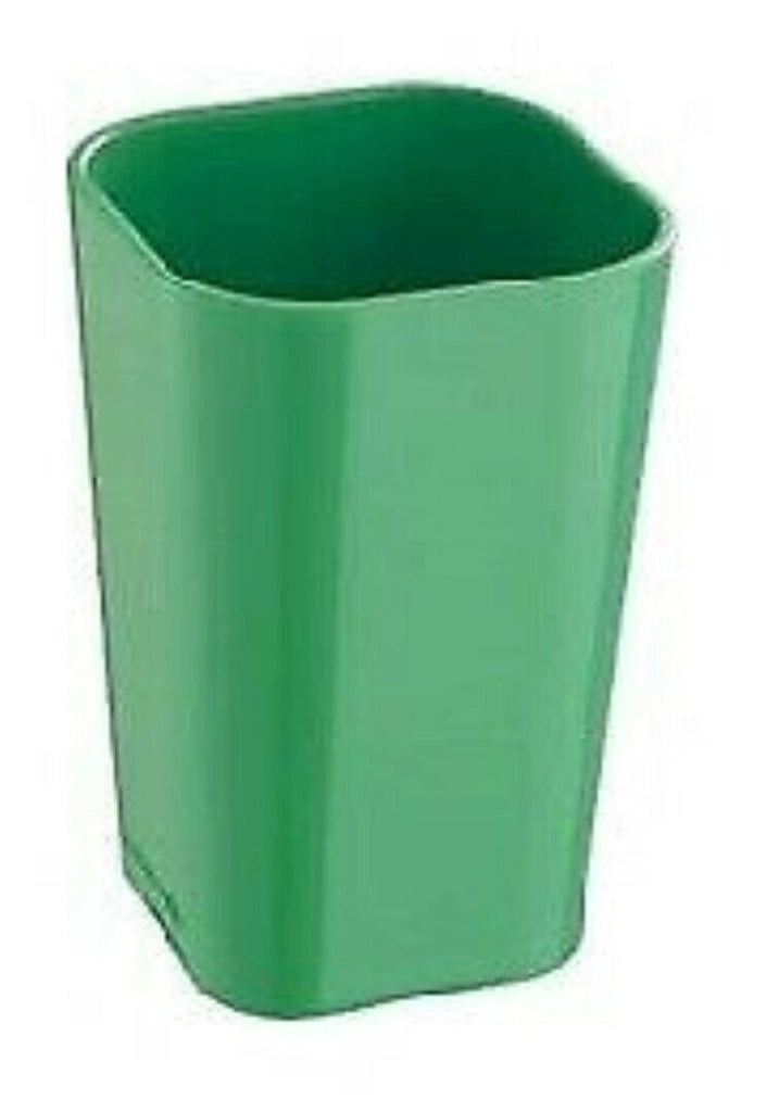 Portaspazzolino Bagno Spazzolino In Acrilico Verde Set 5 Pezzi - Capaldo