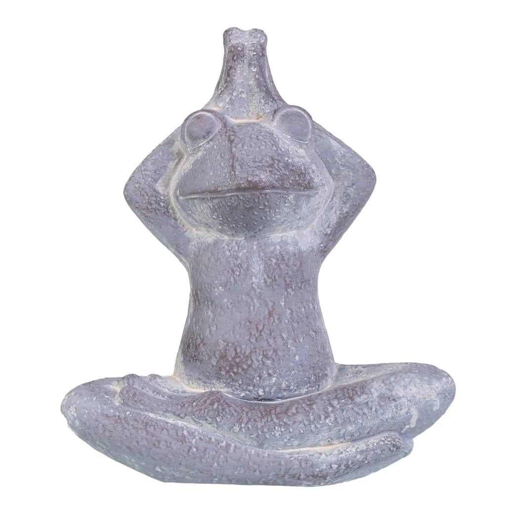Rana decorativa in magnesio 7,8x4,7x10,8h