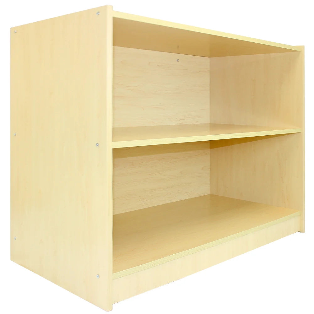 Set Titan con 3 Banconi da Negozio e Reception con Finitura in Acero Laminato