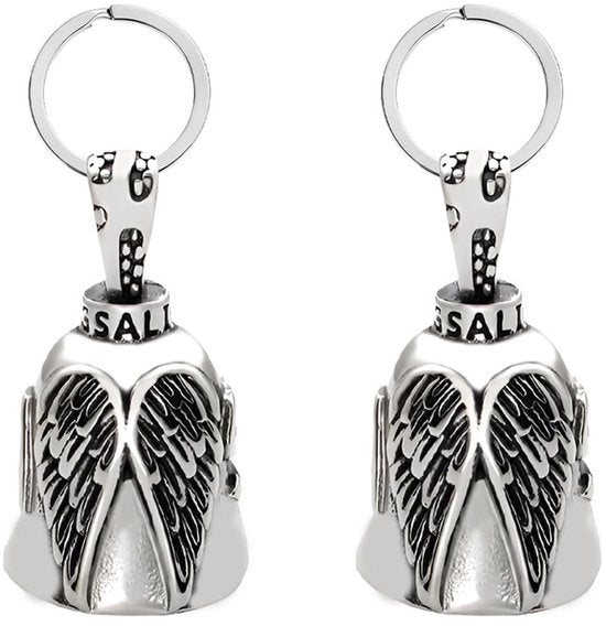 Sostegno per Cinghia di Motocicletta - 2 Pezzi - Sostegno Chiave con Anello - Universale - Lame - Design Vintage - Sostenibile