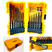 Set 18 punte trapano per muro cemento mattoni 3 - 10 mm con custodia 521003