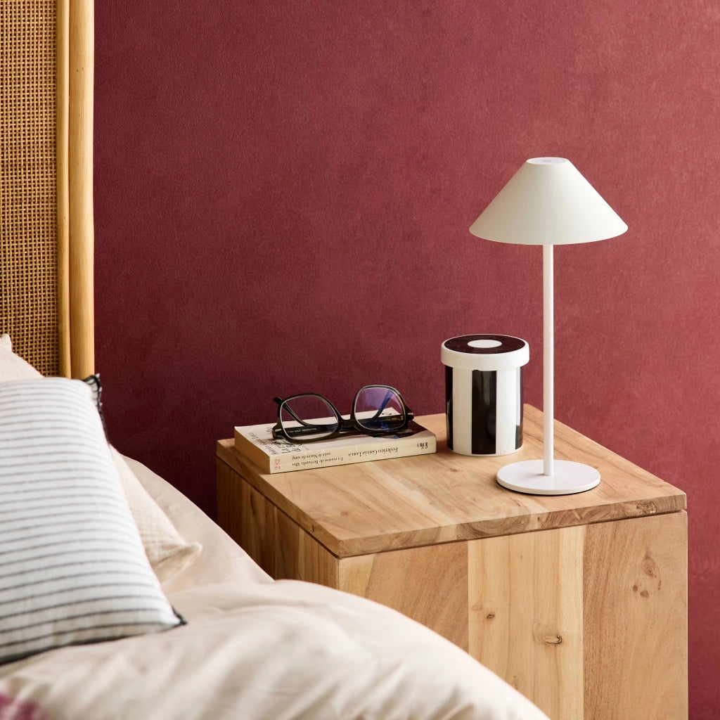 Lampada da tavolo led senza fili, 135cm, bianco