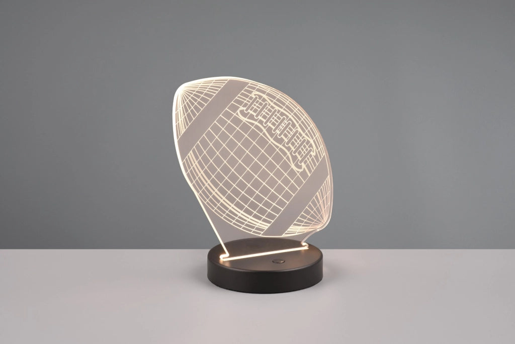 Lampada da tavolo notturna Football LED RGBW 3W 250lm RL