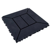 MA MAISON SET DI PIASTRELLE PER PAVIMENTO DA ESTERNO MODELLO EASY ANTRACITE 30,4X30,4X2 H CM - 0,36 M2 36 PEZZI