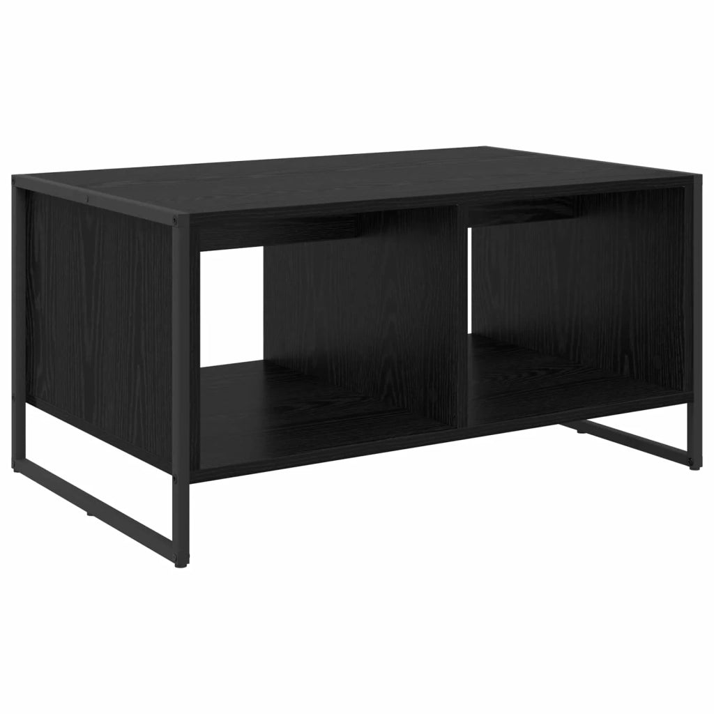 Tavolino da salotto | Tavolino da caff¨¨ | Tavolino da Soggiorno Rovere Nero 80 x 50 x 40 cm