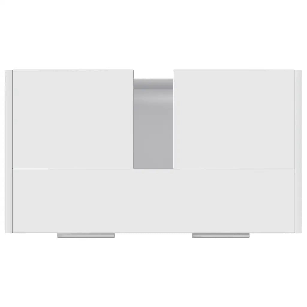 Armadio da Bagno Bianco 60x33x61 cm in Legno Multistrato