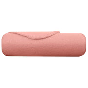 Coperta in morbido pile 130x170 cm calda per divano e letto Corallo Inny