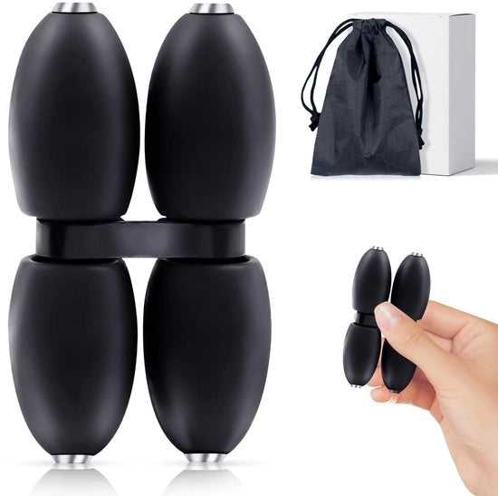 Apparecchio per la massaggio delle mani - Fidget roller per adulti - Riduzione dello stress - Coordinamento manuale - Ideale per viaggi o ufficio - Leggero e compattabile - Stress balancer