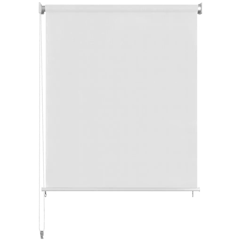 Tenda a Rullo per Esterni 245(L)x140(A) cm bianca 43467