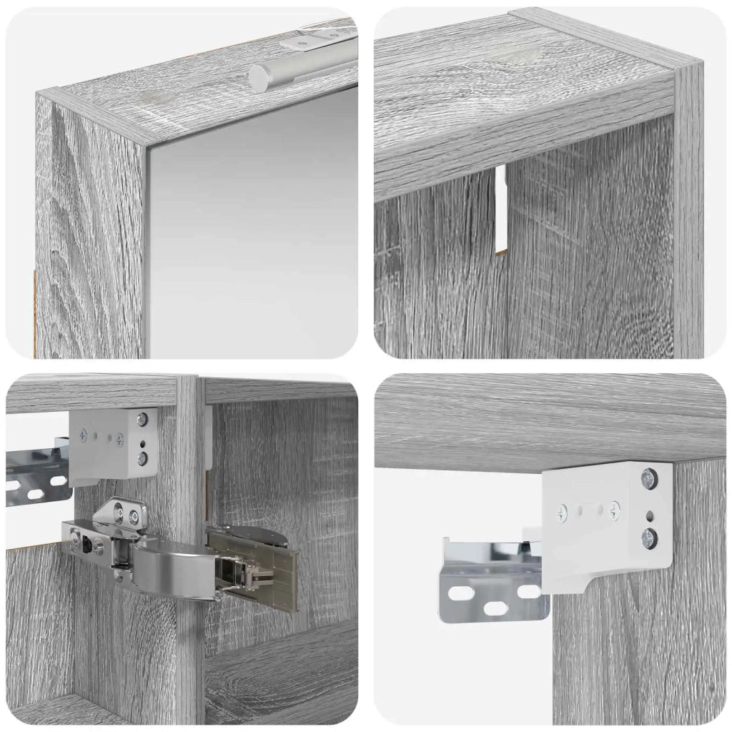 Set di Armadi da Bagno 3 pz 100 x 10,5 x 60,5 cm 3403709