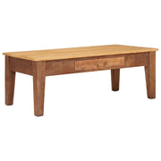 Tavolino da salotto con cassetto Marrone 110 x 55 x 40 cm 42003315