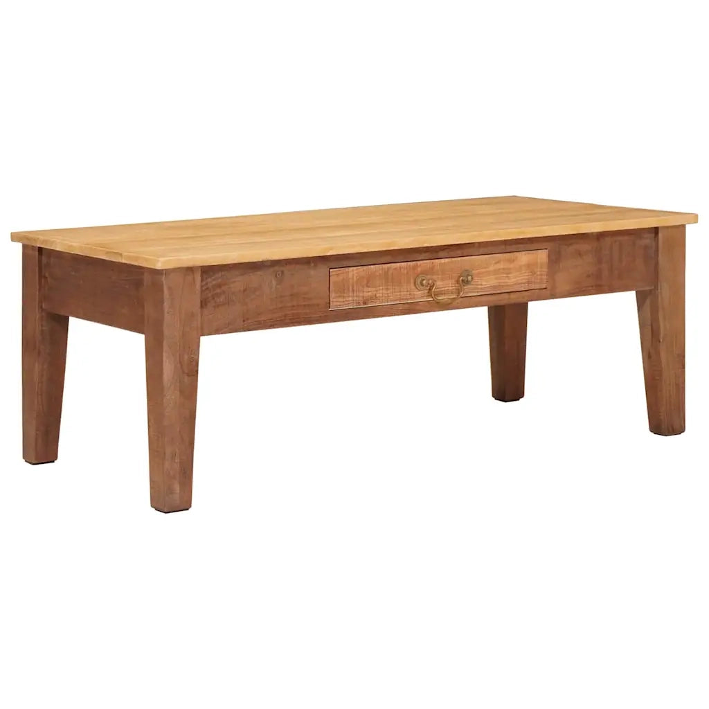Tavolino da salotto con cassetto Marrone 110 x 55 x 40 cm 42003315