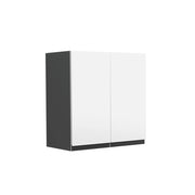 Vicco Pensile da cucina Bianco 60 cm Forma a J