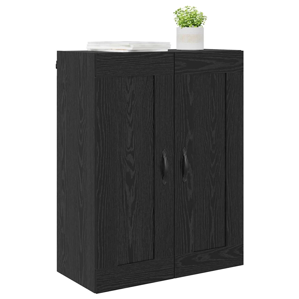Pensile Rovere Nero 69,5 x 34 x 90 cm Legno multistrato 882429