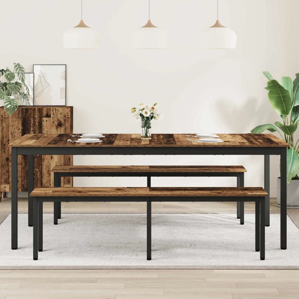 Tavoli da Pranzo | Tavolo da cucina 2 pz 200 x 100 x 75 cm Legno multistrato