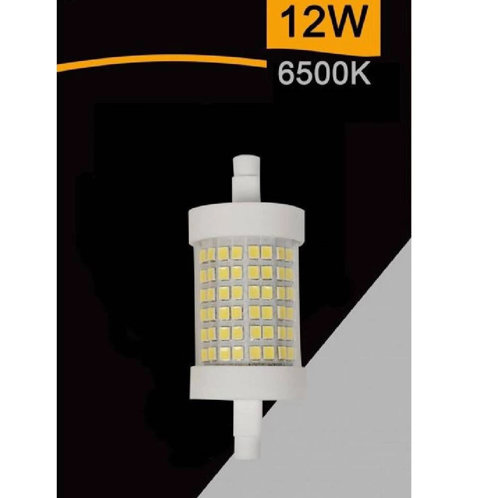 Trade Shop - Lampadina Led R7s 12 Watt 1320 Lumen Luce 3000k 6500k 4000k Sparac-r7s-12w-002 -