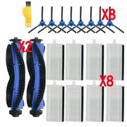 Sostituzione set accessori Adatto per spazzole laterali/rotative/filtro Adatto per Eufy Robovac 11S 30 30C 15C