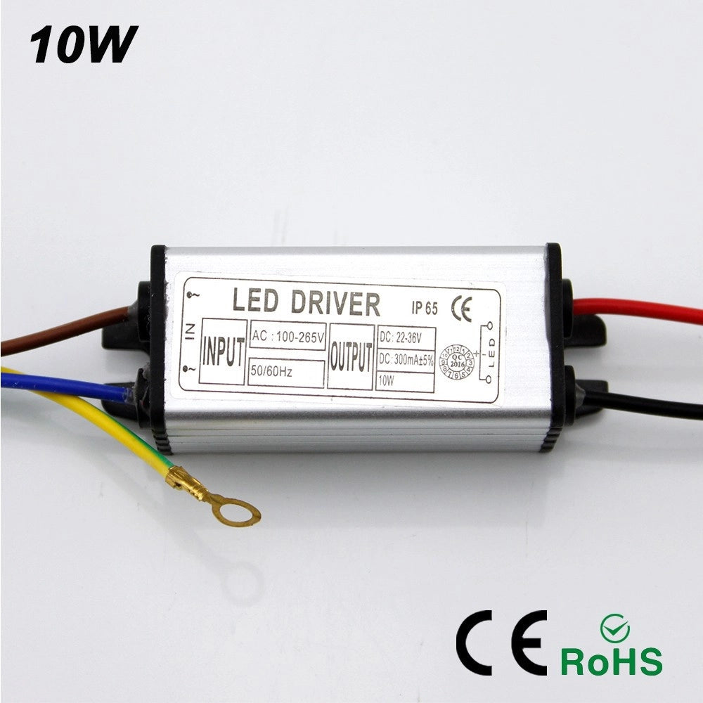 Trade Shop - Alimentatore Driver 220v Da 10w 20w 30w 50w 80w 100w Stabilizzato Fari A Led -  10 Watt