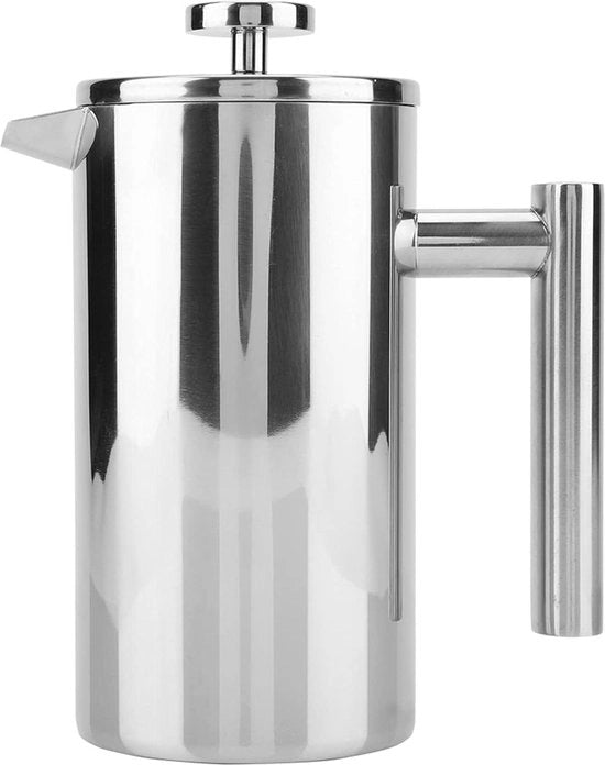 French Press a Doppia Parete in Acciaio Inossidabile con Filtro (800ML)