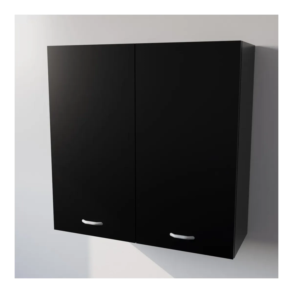 Calandrelli Pensile Scolapiatti H 90 L 80 P 33 cm Nero