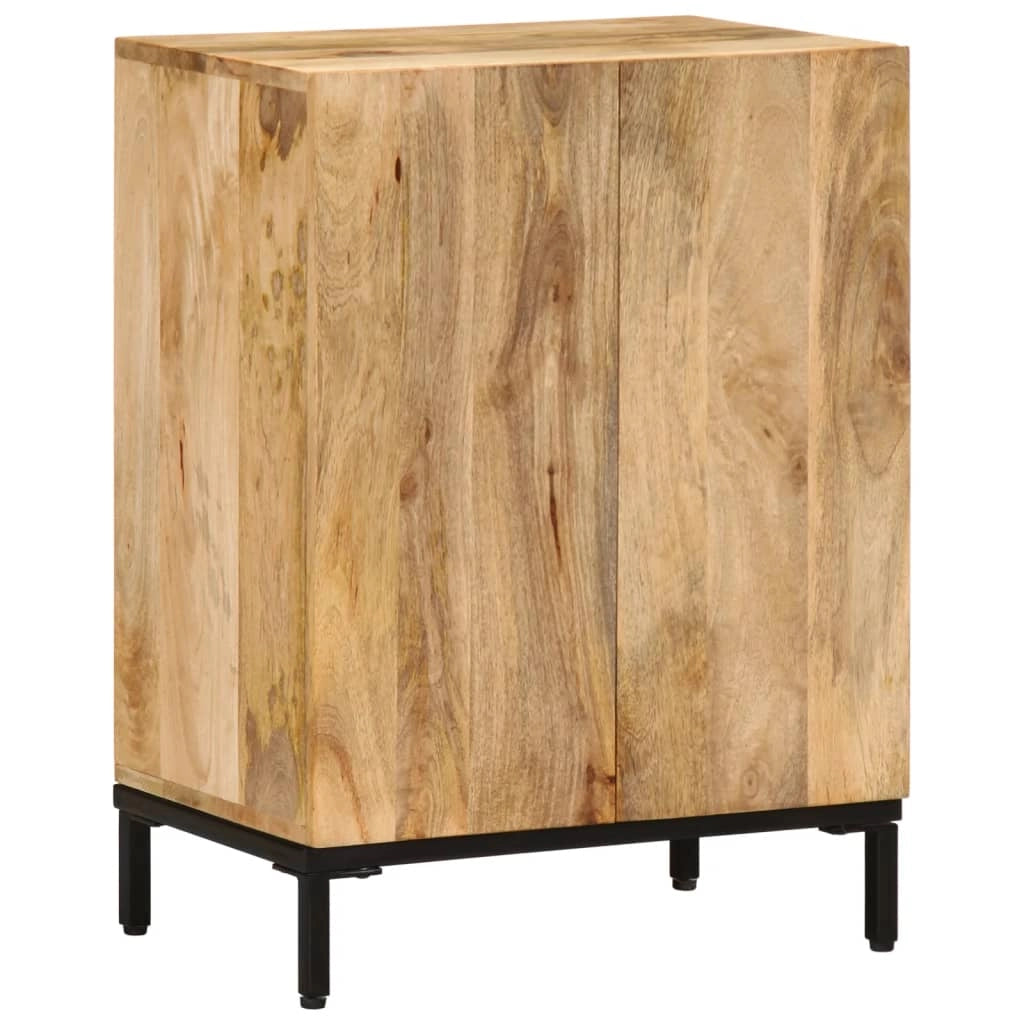 Credenza buffet cassettiera mobile contenitore organizer cucina soggiorno soggiorno 53 x 35 x 72 cm legno massello di mango marrone 02_0029585