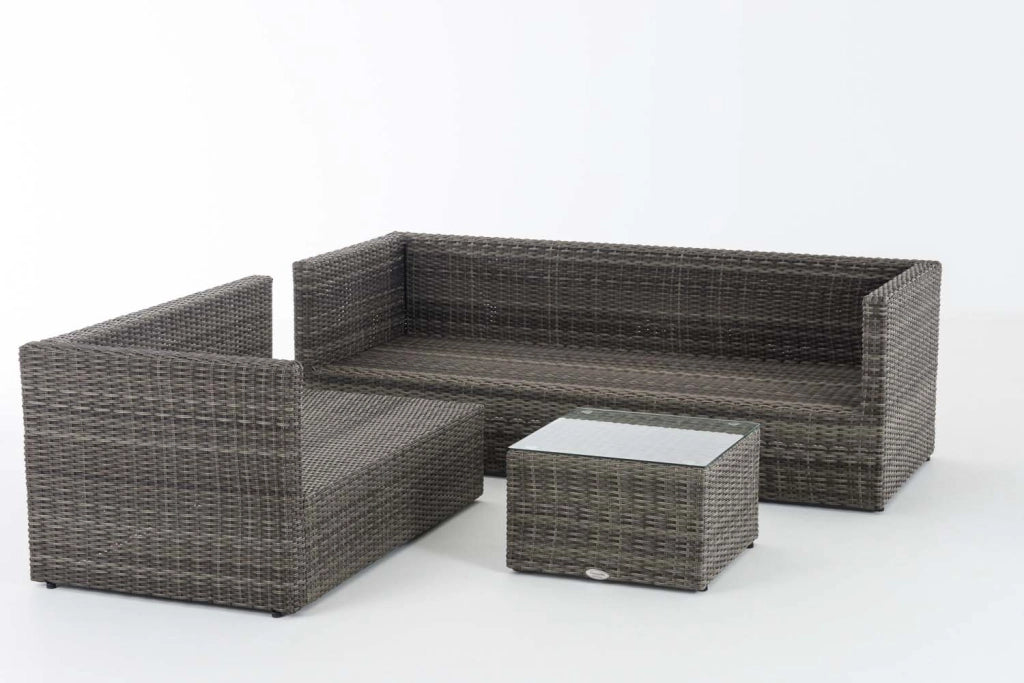 Set divano angolare Liberi 5mm grigio ferro 1