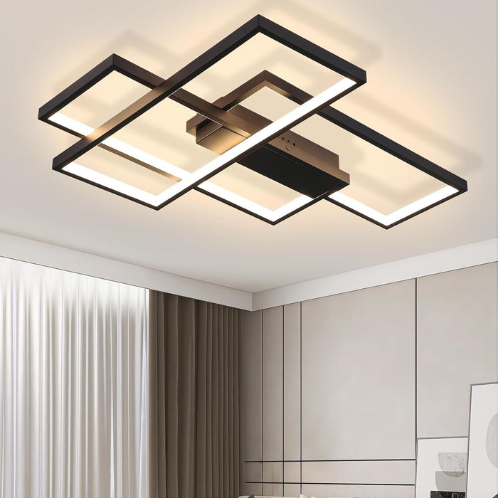 ZMH Lampada da soffitto LED geometrica moderna multifunzionale anche parete