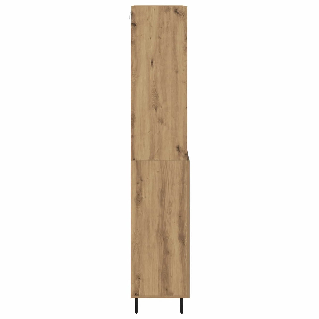 Credenza con cassetto Rovere artigianale 69,5 x 34 x 180 cm
