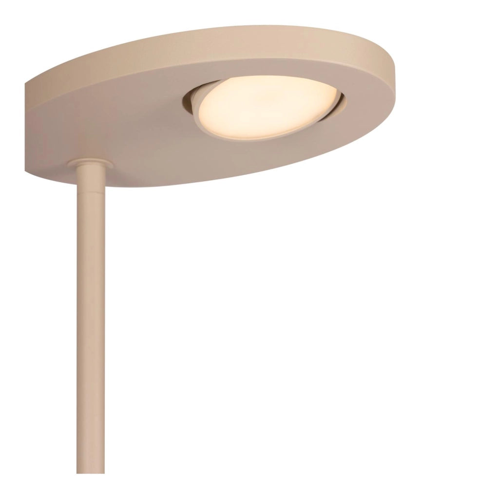 Lampada da terra ORTOLAN LED dimmerabile taupe Lucide