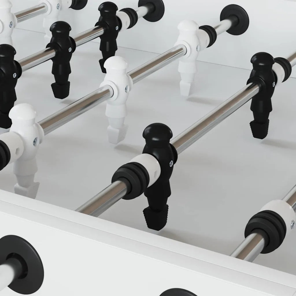 Giocatori di Tavolo da Calcio 24 pz Nero e Bianco HIPS CFW2928916