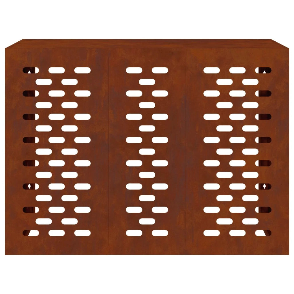 Copertura per condizionatore d'aria Ruggine 110 x 50 x 80 cm 865910