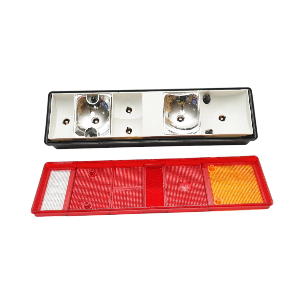 Set di fanali posteriori per camion 24V sinistra-destra con 6 funzioni 454x103x131mm Breckner Germany