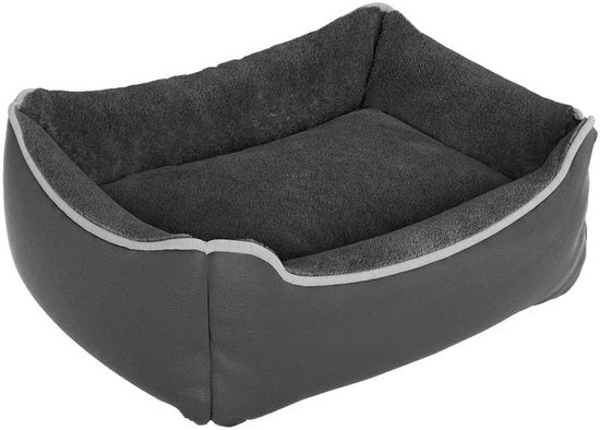 Letto per cani e gatti, antracite, 44 x 34 x 15 cm (dimensioni totali)
