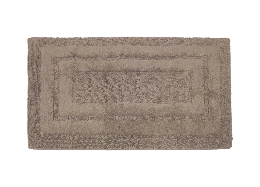 Tappeto Casa Bagno Cotone Spugna Morbida Tinta Unita Antiscivolo Sirio Castoro - 50x80 - Castoro
