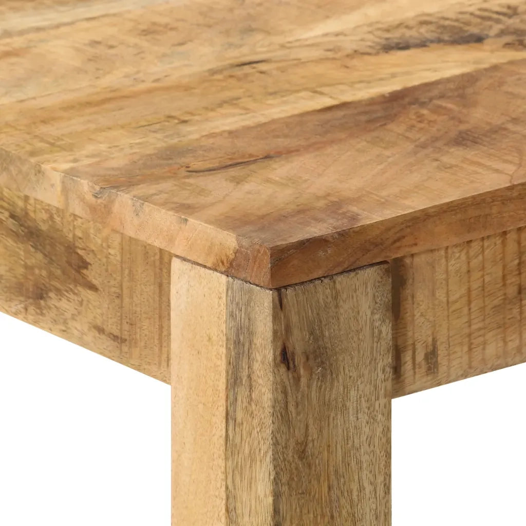 Tavolo per Sala da Pranzo in Legno Massello di Mango 82x80x76cm