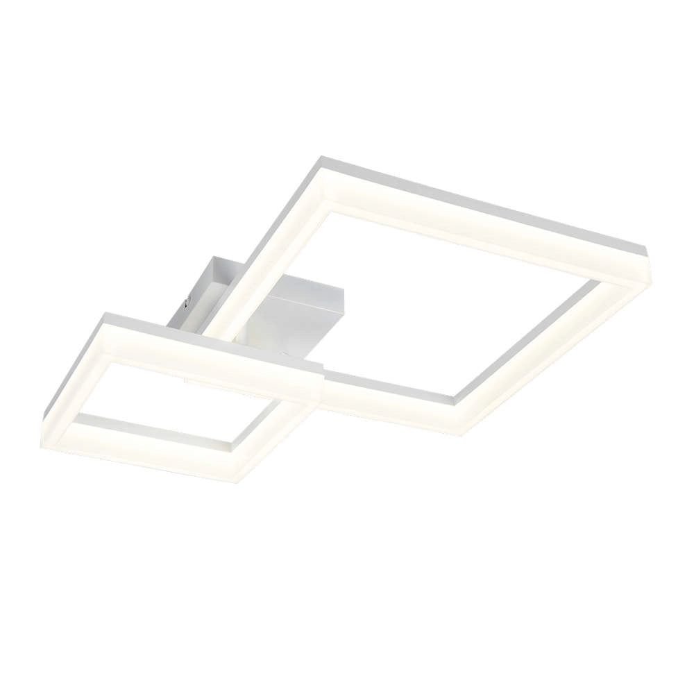 Camino Plafoniera LED Doppio Quadrato GD Trio
