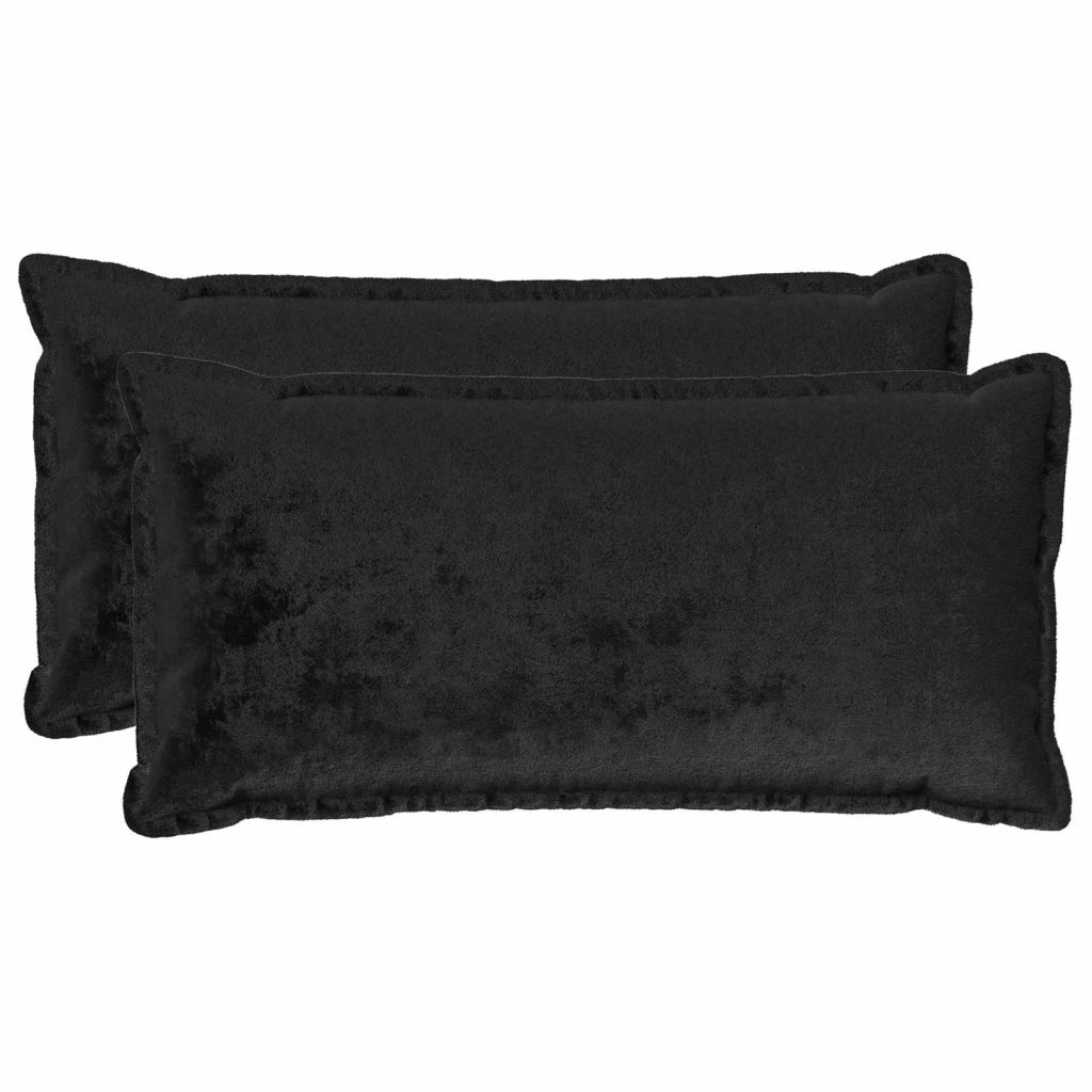 Federa 2 pcs HOUTEN Nero 40 x 80 cm Flanella 918418